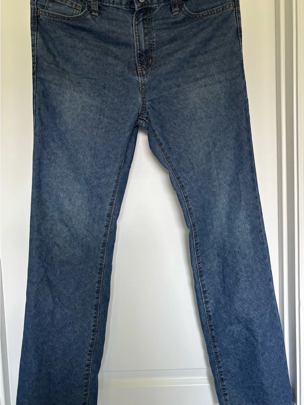 Old Navy Boys Size 18 Straight Jeans Lot of 2 Blue Denim
